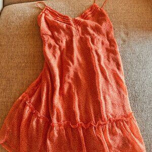 Abercrombie & Fitch Vibrant Orange Chemise